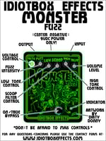 Monster+Fuzz+Green+and+Black+